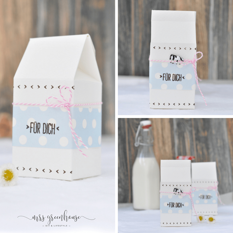 Anleitung Fur Eine Mini Milkbox Als Geschenkverpackung