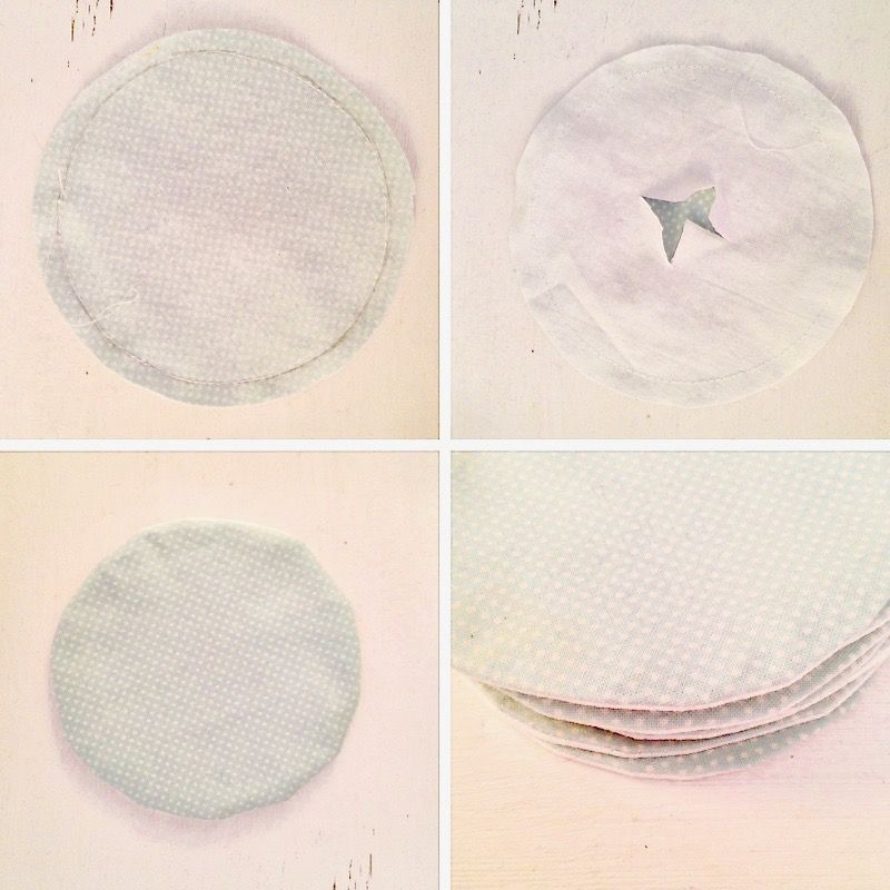 Pünktchen für selbstgenähtes Hundekissen DIY