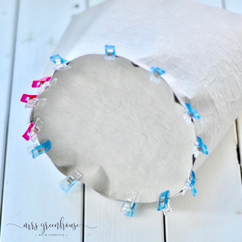 Neuer Pflanztopf für den Eukalyptus - ein DIY aus SnapPap