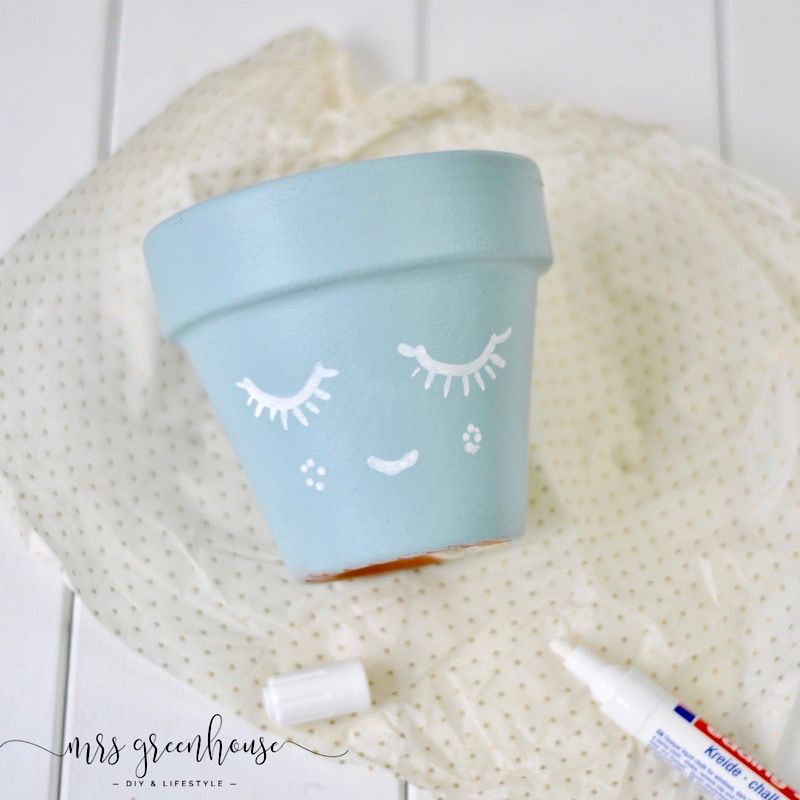 DIY Kräutertöpfe Frühling in der Küche, ein einfaches Upcycling mit Farbe