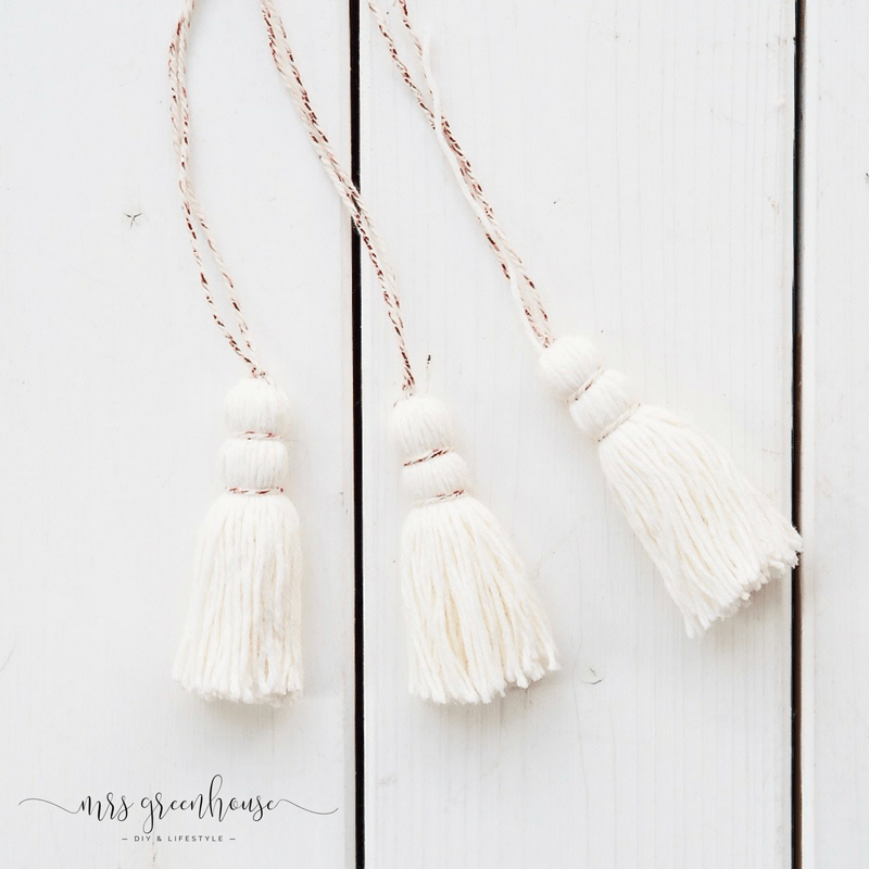 DIY - Lesezeichen mit Tassel selbstgemacht