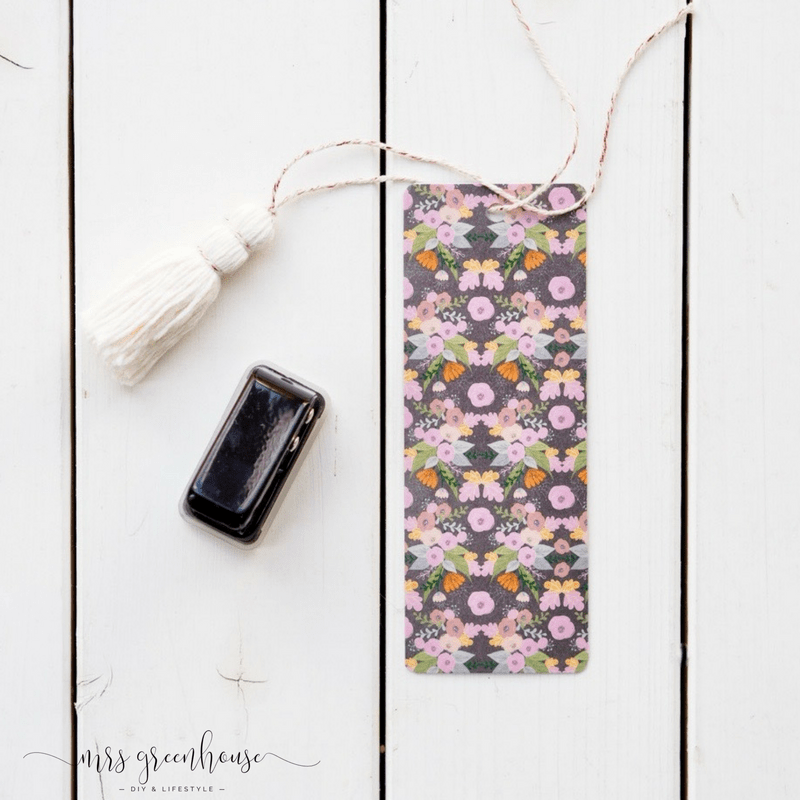 DIY - Lesezeichen mit Tassel selbstgemacht