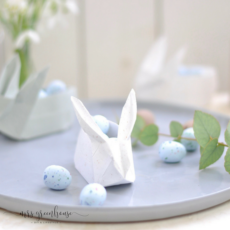 DIY - kleine Origamihasen falten