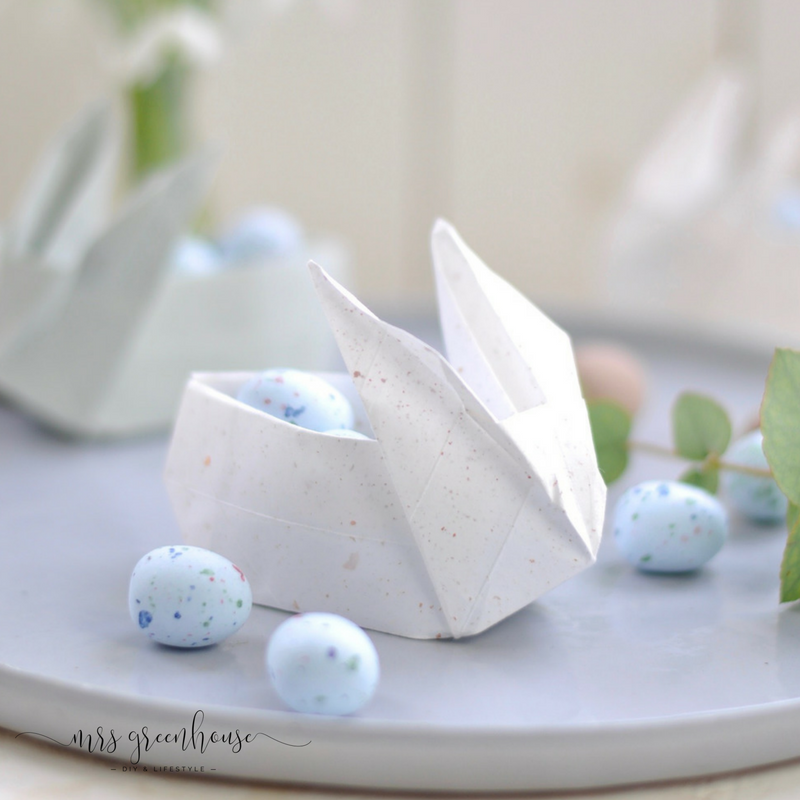 DIY - kleine Origamihasen falten