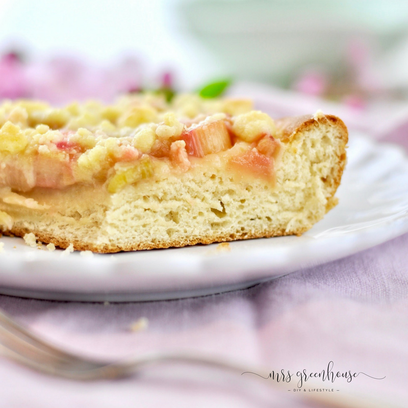 Rhabarberkuchen mit Streuseln - mein Lieblingsrezept