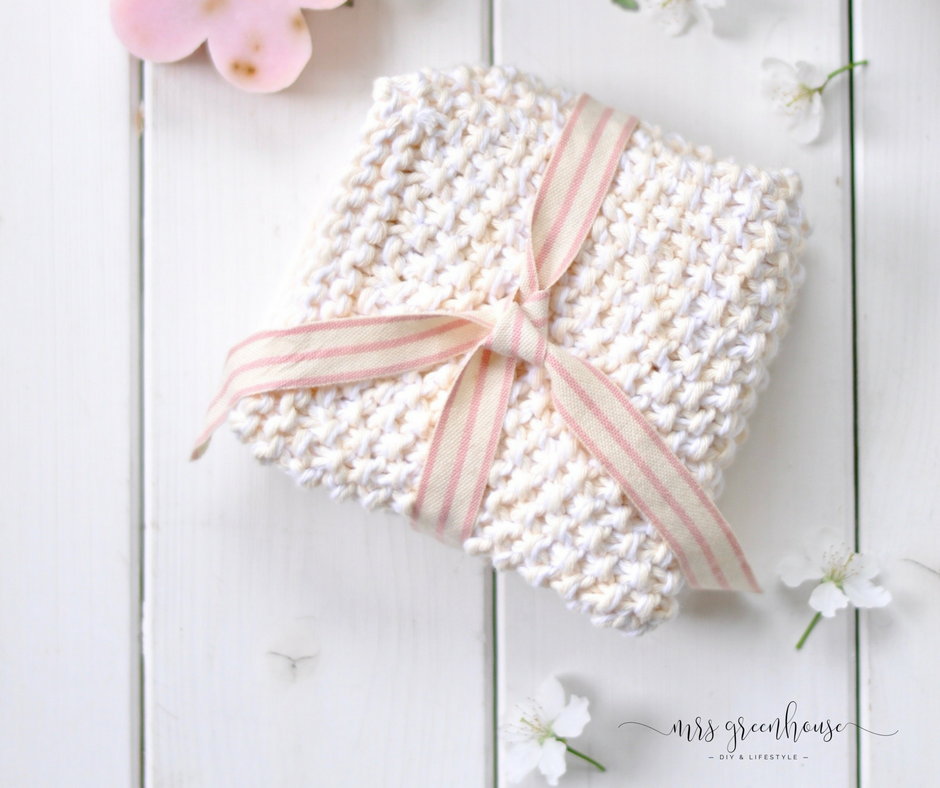 Gestrickte Waschtücher - ein DIY zum Muttertag