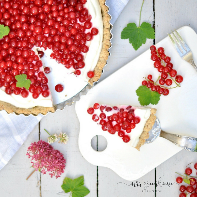 Rezept für eine Johannisbeertarte auf Mrsgreenhouse.de | Mrs Greenhouse ...