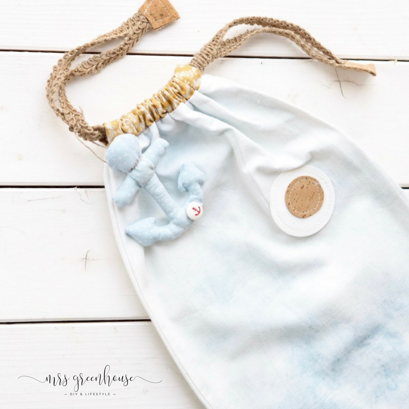 DIY Fisch-Wäschebeutel für die Sommerferien