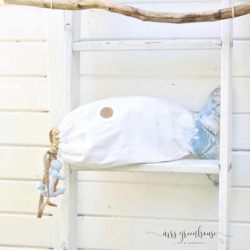 DIY Fisch-Wäschebeutel für die Sommerferien