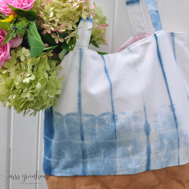 Shibori meets SnapPap, meine neue Lieblingstasche