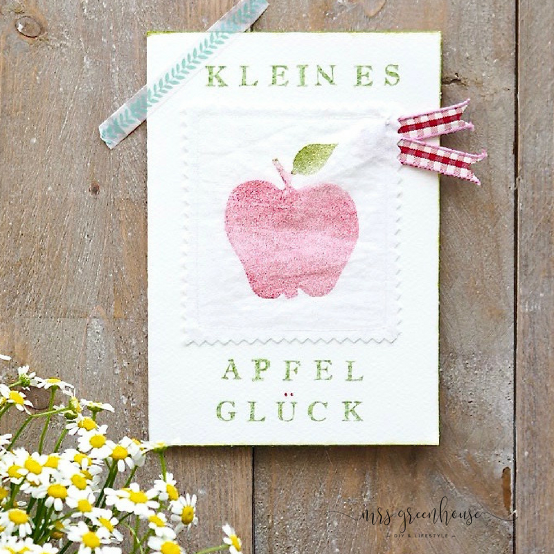 Ein Apfelglück zum Blind-Date