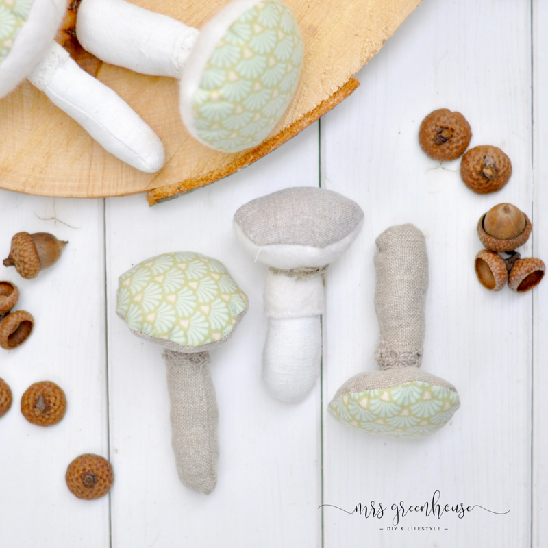 Stoffpilze nähen Mrsgreenhouse