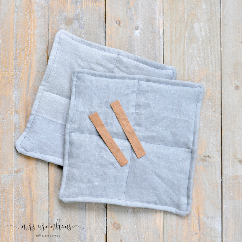 Leinen-Topflappen-Anleitung