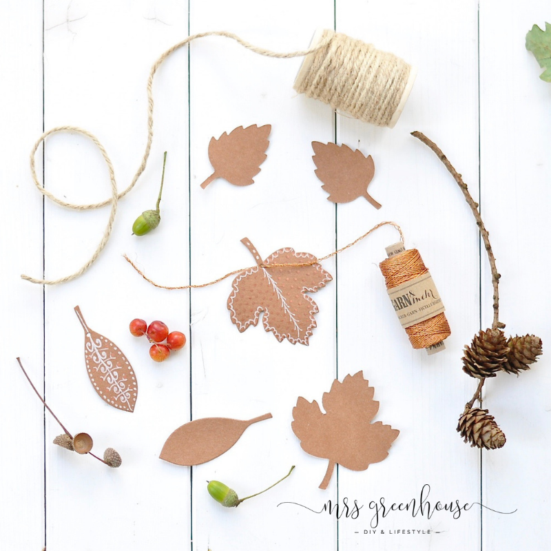 Herbstblätter zentangeln