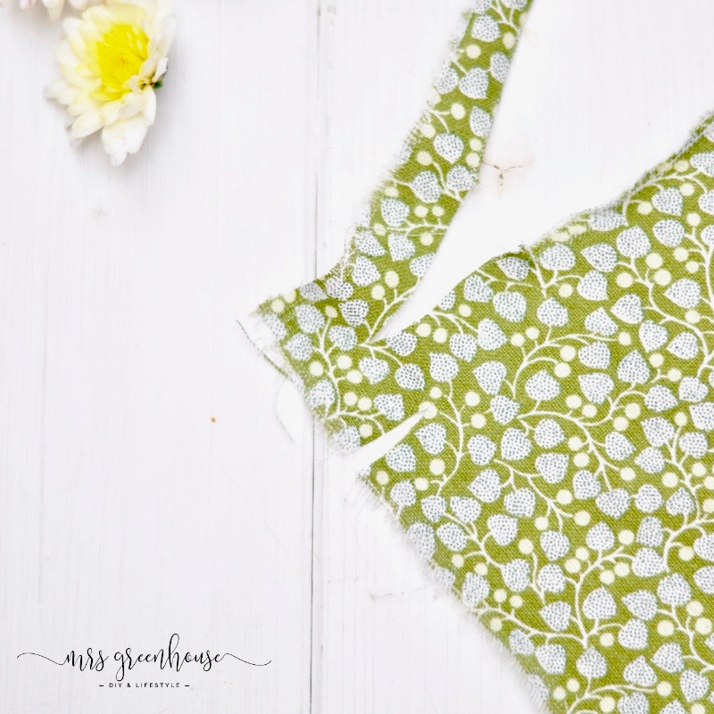 DIY- Gehäkelter Untersetzer aus recycelten Stoffen