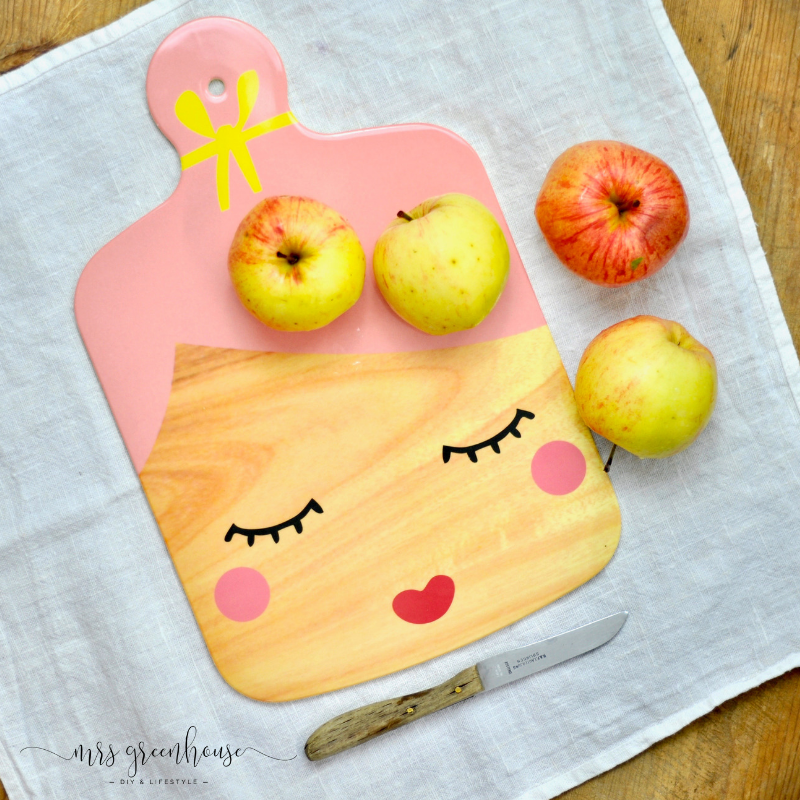 Apfel Crumble mit Wallnüssen und marmorierter Kürbis