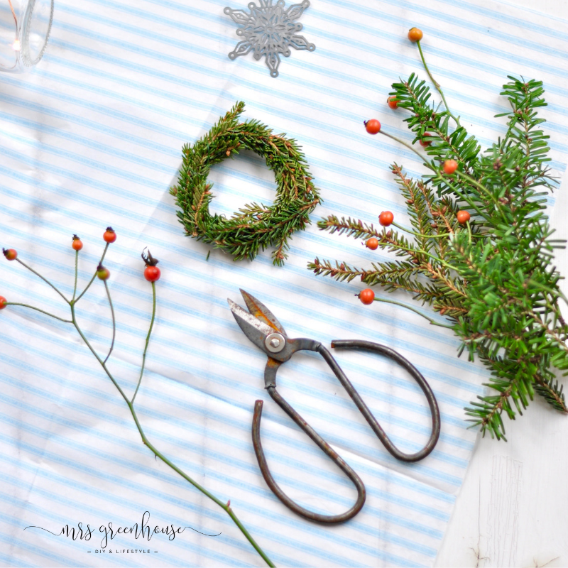 Weihnachtliche Geschenkverapckung