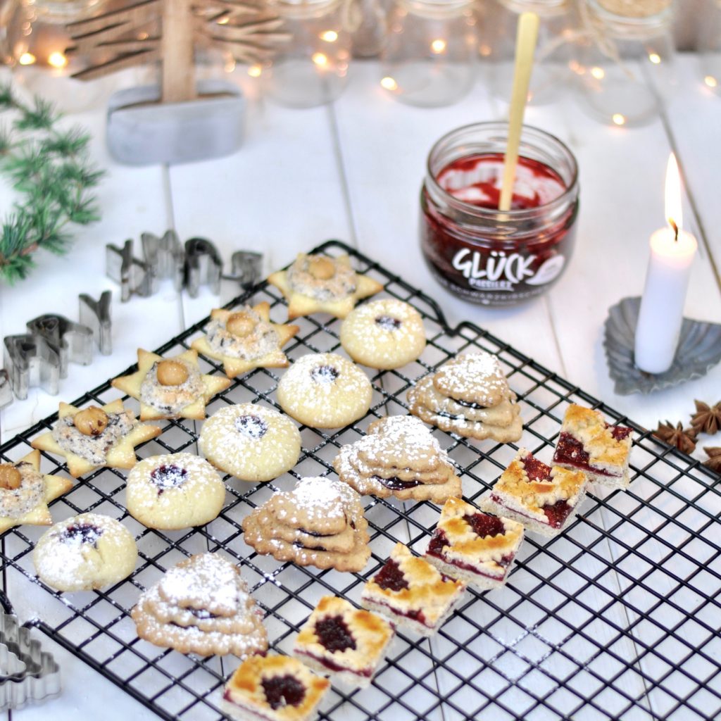 Weihnachtskekse mit GLÜCK Marmelade Mrs Greenhouse DIY Blog mit