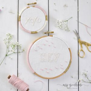 Stickwörter Valentinstag