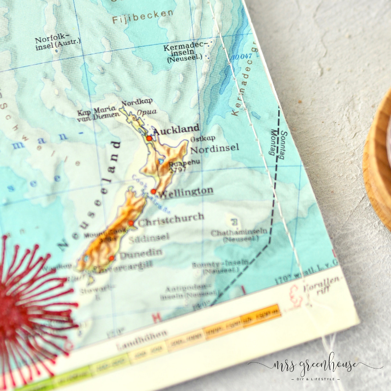 Basteln mit Landkarten