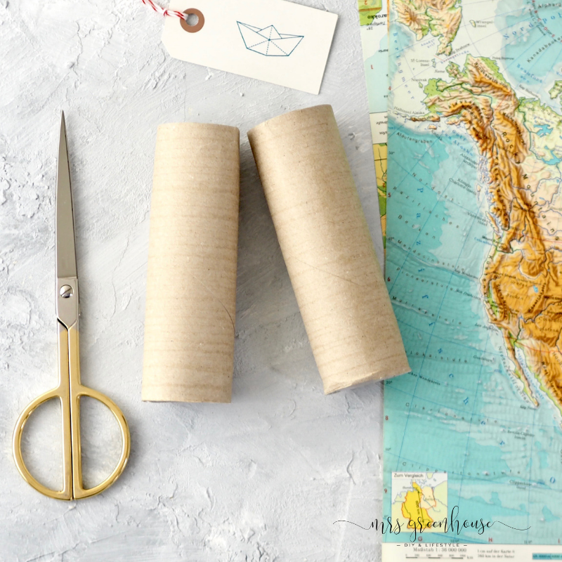 Basteln mit Landkarten