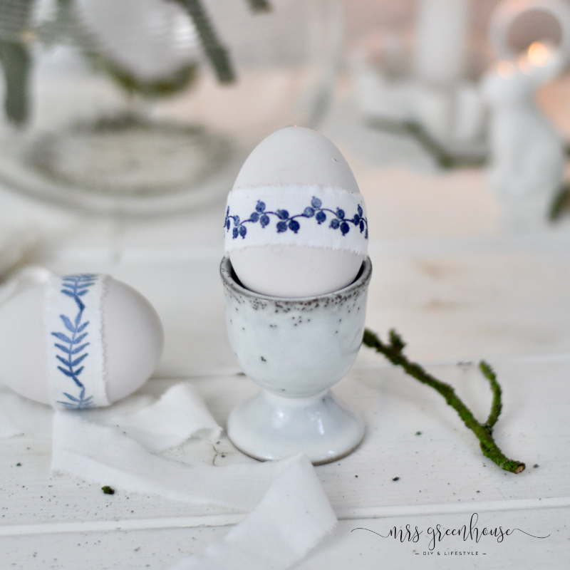 bestempelte Ostereier