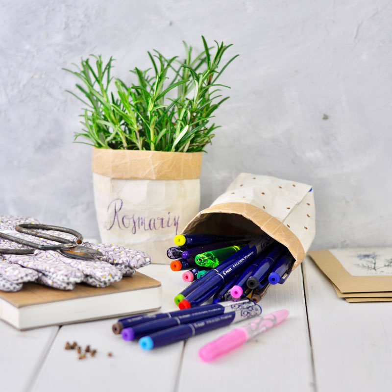 Mit Frixon Stiften Garten Journal erstellen