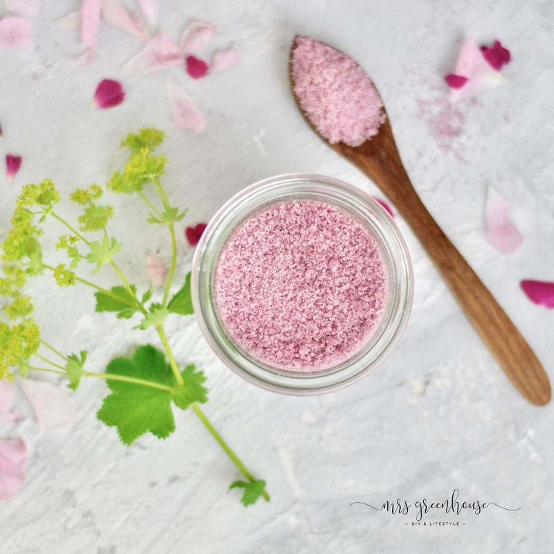 rosenblütenzucker Rezept