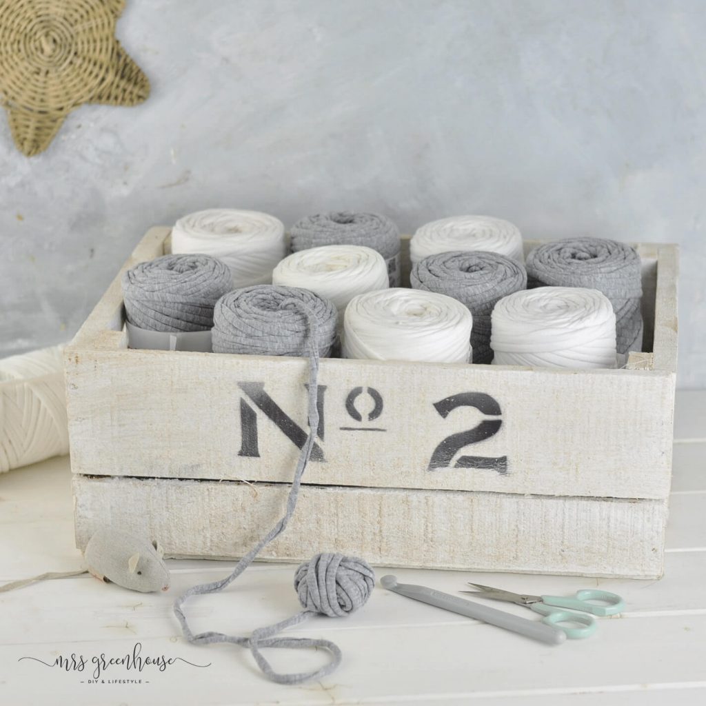 Textilgarn für Katzenkorb