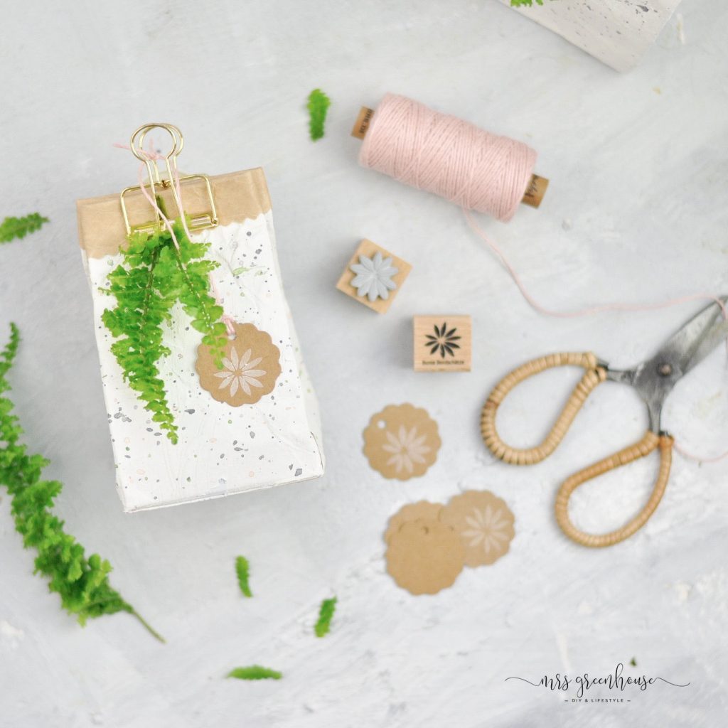 tetrapack als Geschenkverpackung basteln