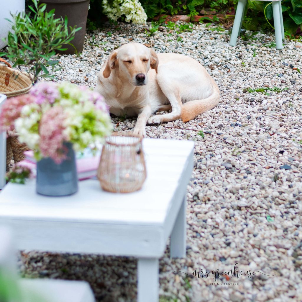 Gartentisch aus Palettenholz