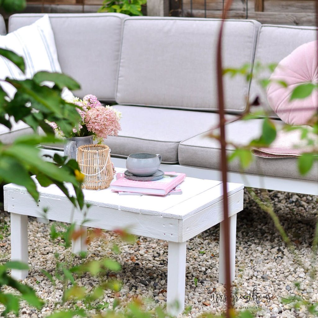 Gartentisch aus Palettenholz