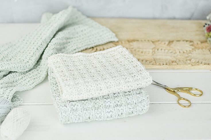 Spültuch im Waffelmuster