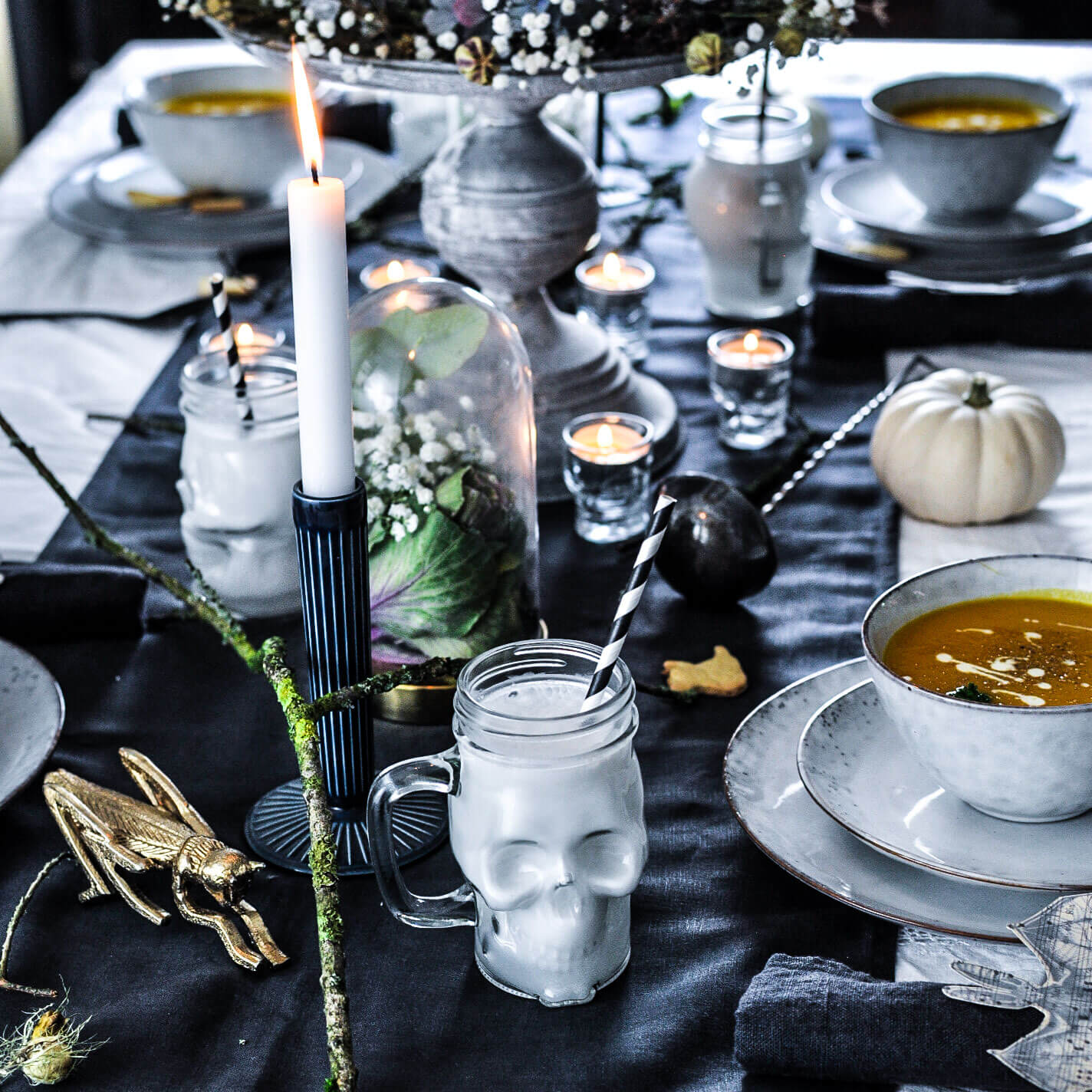 Halloween Tischdeko Vier Schnelle Ideen Zum Selber Machen