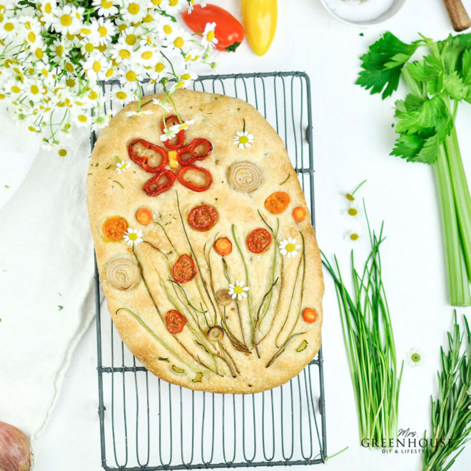 Flower Focaccia Rezept