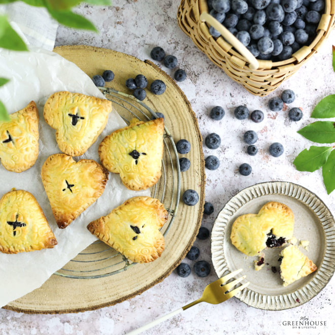 Blaubeeren Mini pies Rezept