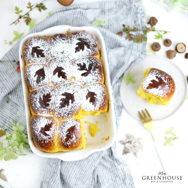 Kürbis Buchteln Rezept