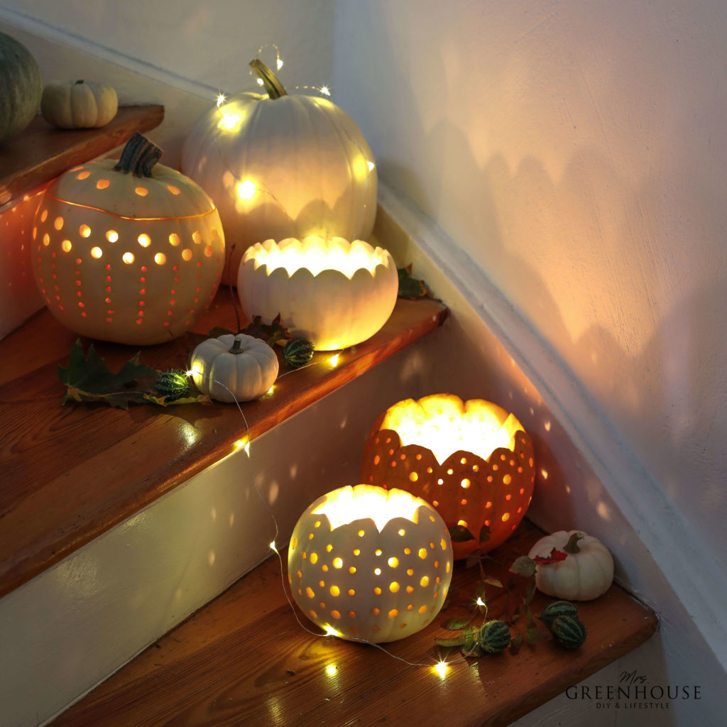 Küerbis schnitzen mit Lochmuster