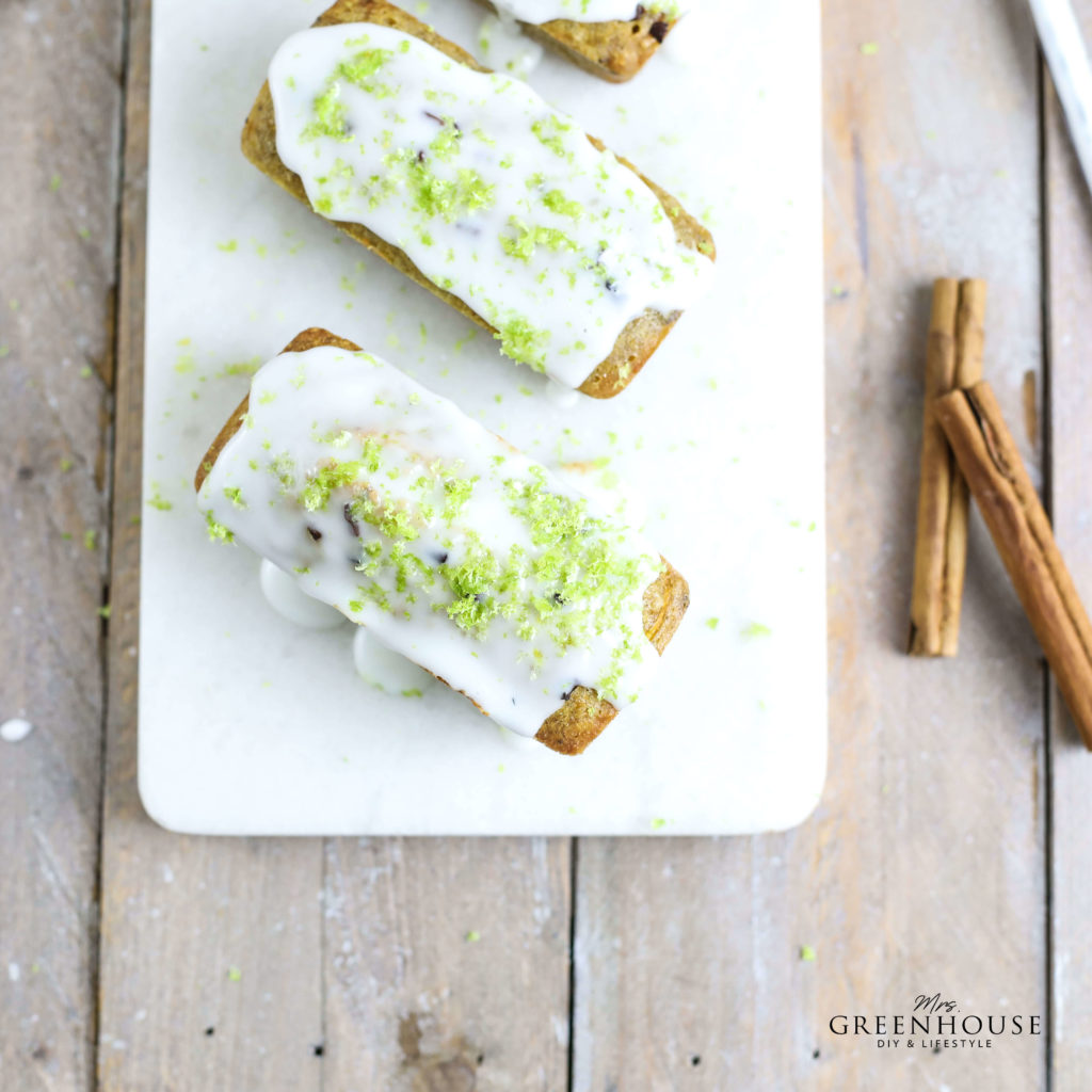 Mini Kuchen mit Kürbis und Zimt