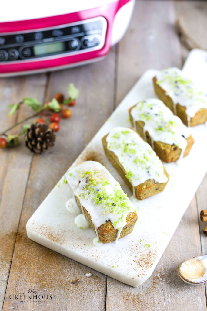 Mini Kuchen mit Kürbis und Zimt