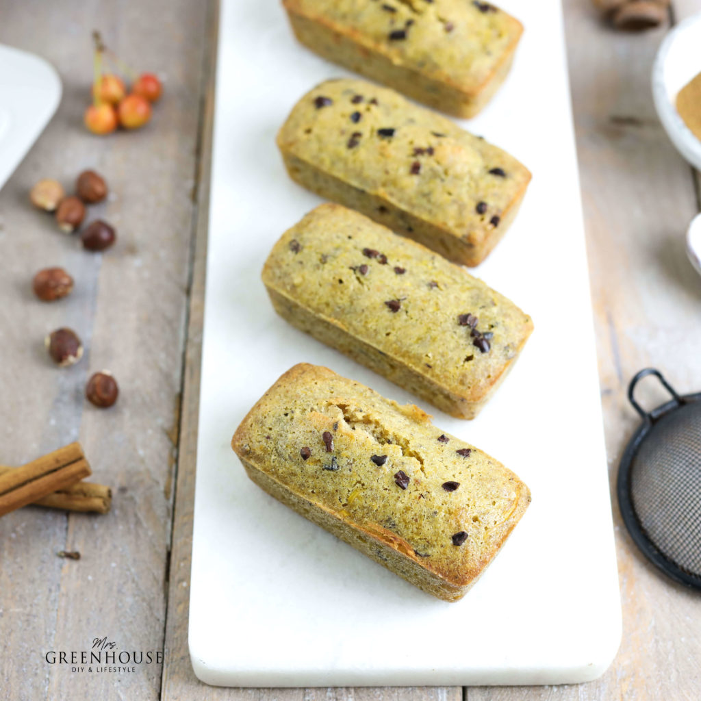 Mini Kuchen mit Kürbis und Zimt