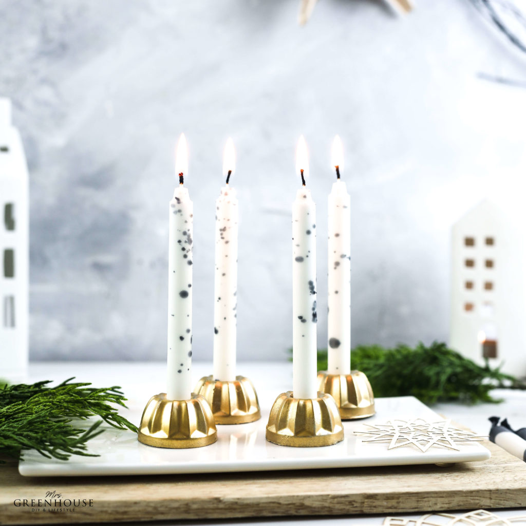 Kerzenständer aus Beton 