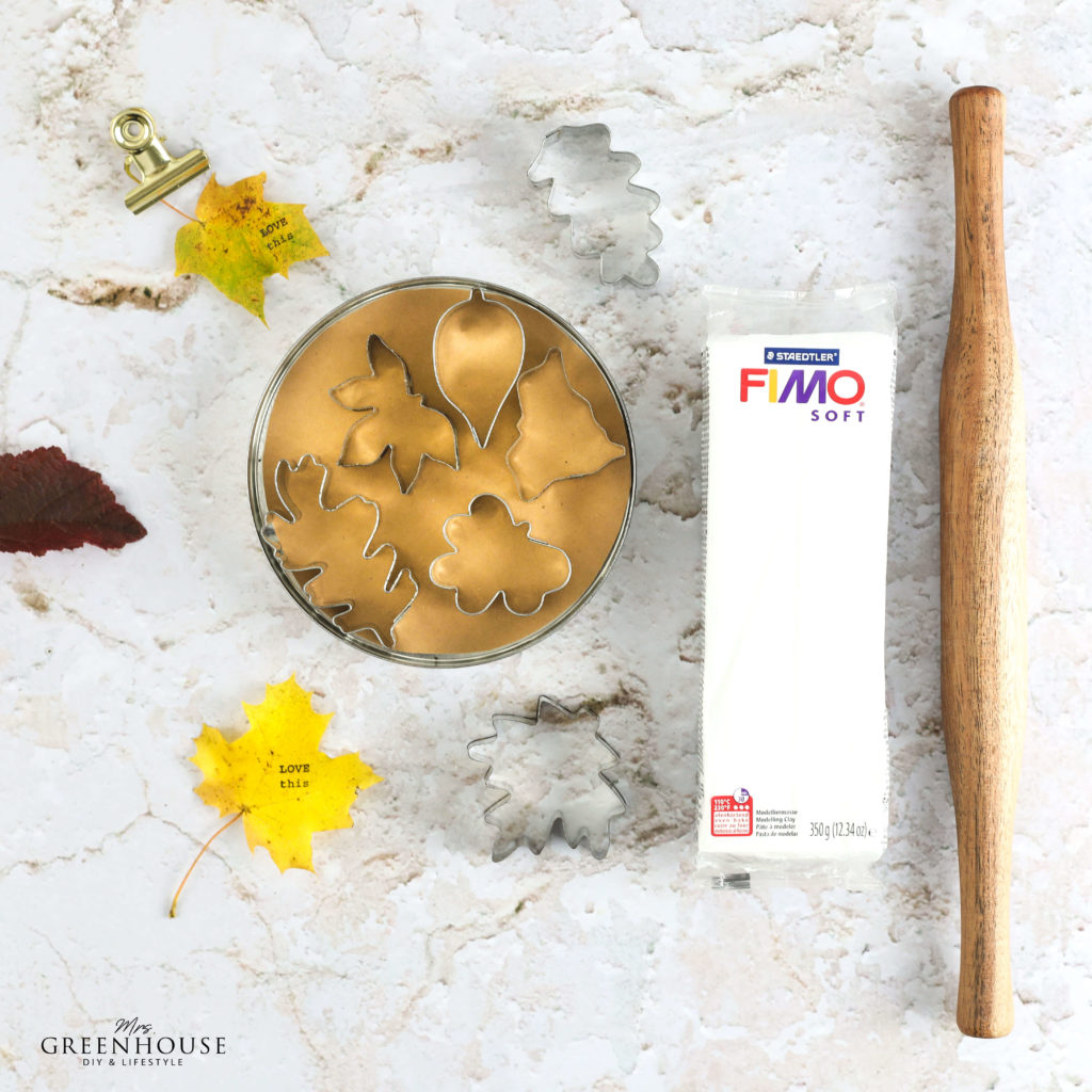 Fimo für Herbstblätter