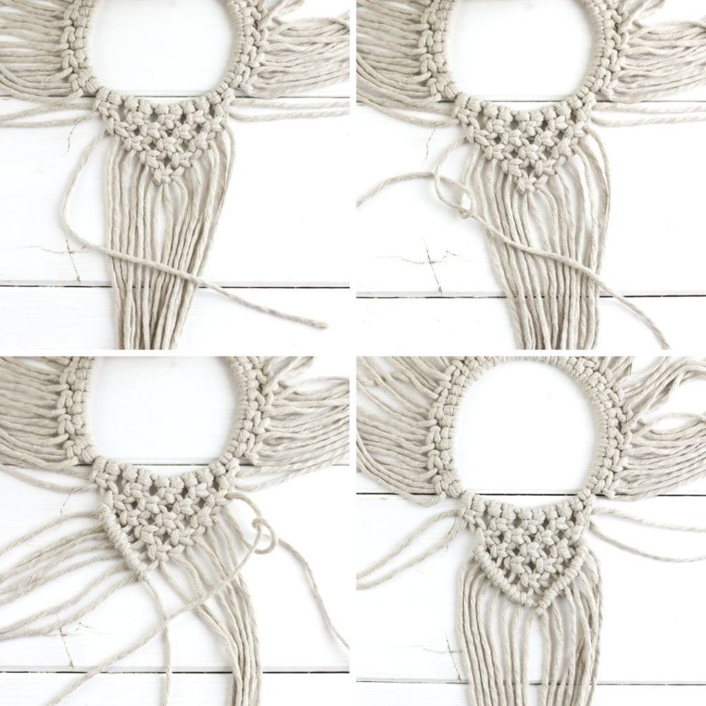 Anleitung Makramee Windlicht