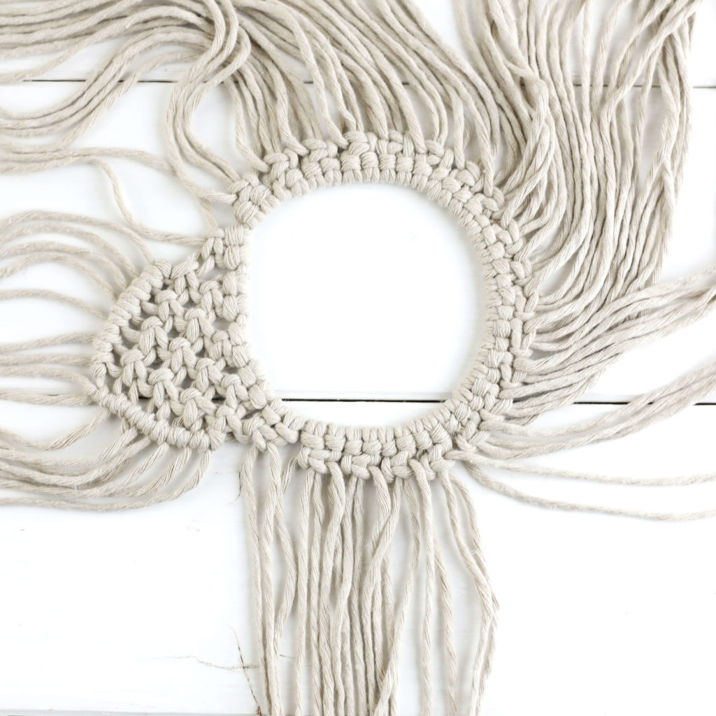 Anleitung Makramee Windlicht