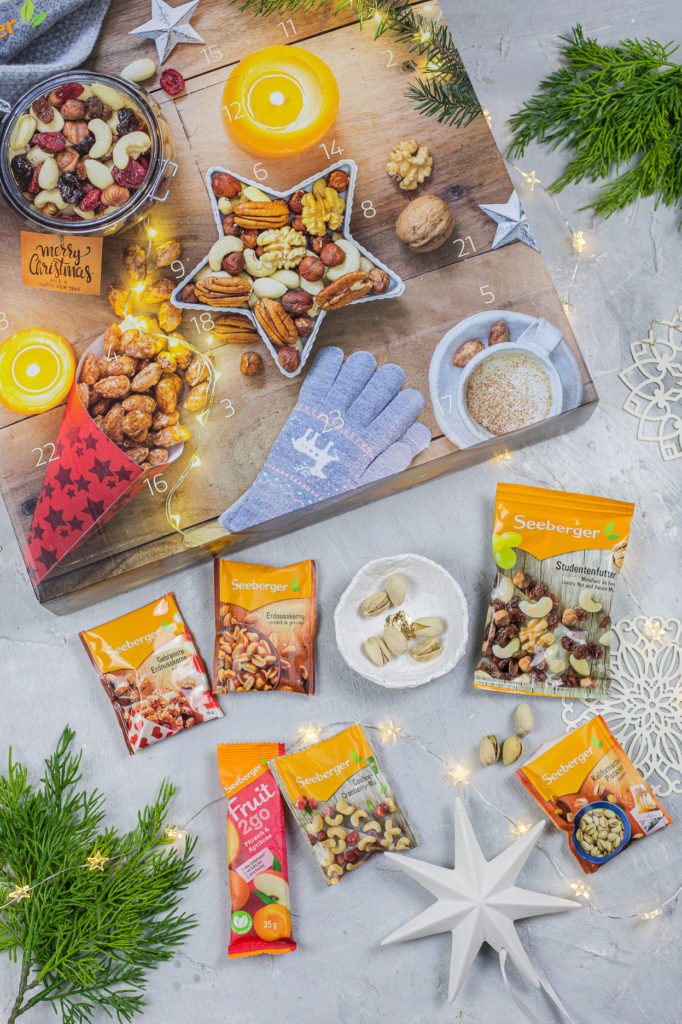 Pappmaché Schalen mit Seeberger Adventskalender