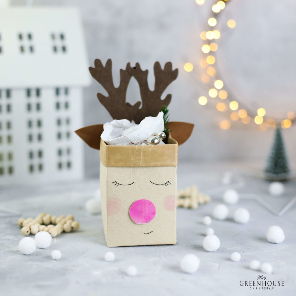 Geschenkverpackung aus Milchtüten 