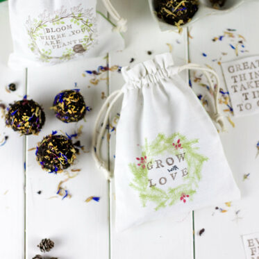 Stoffbeutel für Seedbombs