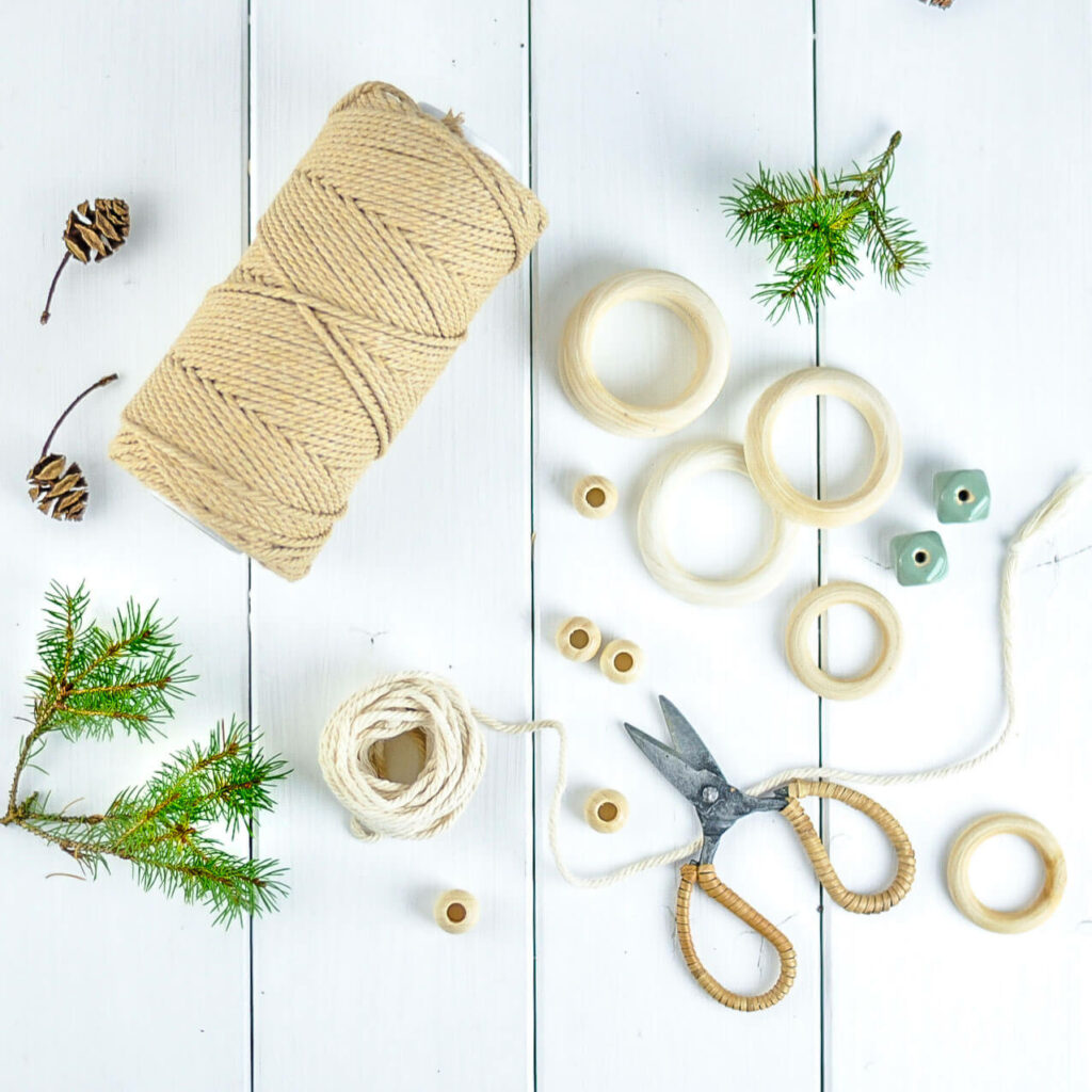 makramee Baumschmuck