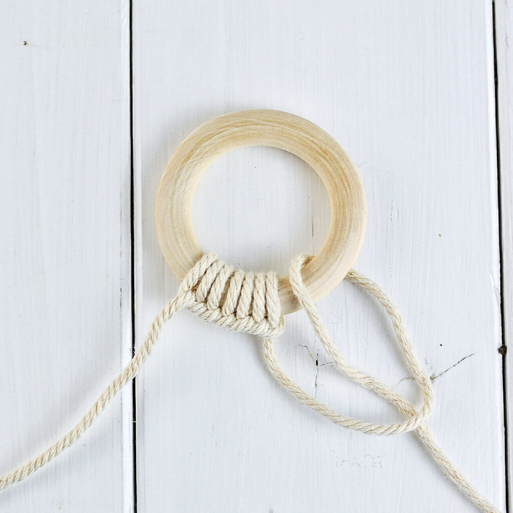 makramee Baumschmuck